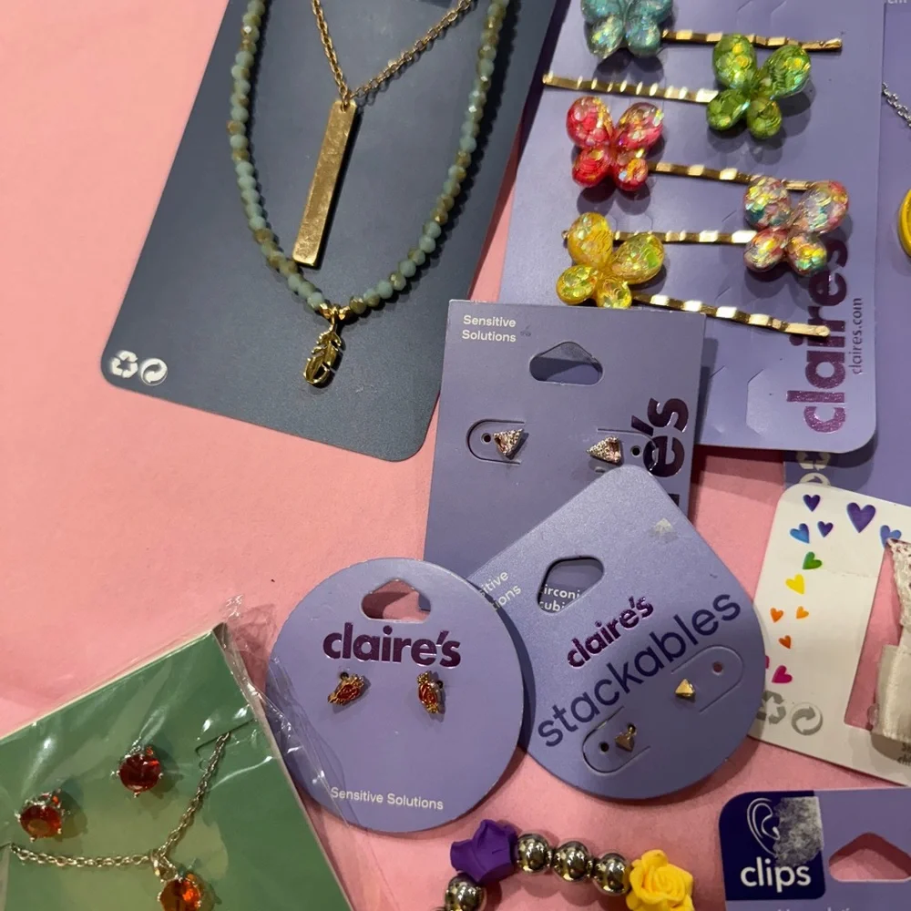 NWT Claire’s Girls’ Jewelry Accessories💜 💜